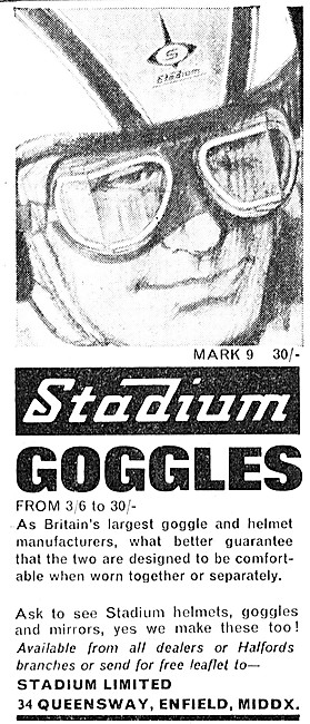 Stadium Motor Cycle Goggles                                      