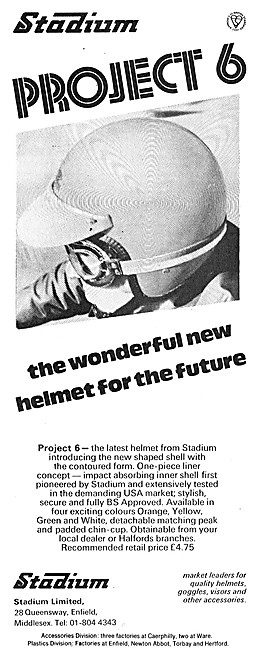 Stadium Project 6 Motor Cycle Helmet                             