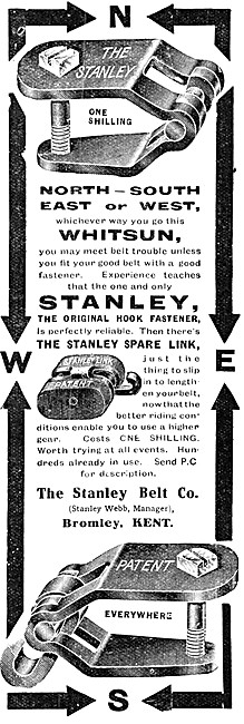 Stanley Belt Fasteners & Belt Accessories                        