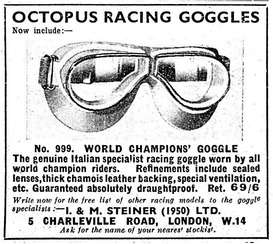 Octopus Octopus Racing Goggles                                   