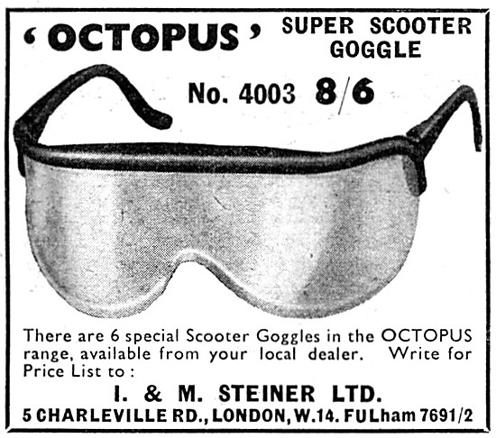 Steiner Octopus Super Scooter  Goggles No 4003                   