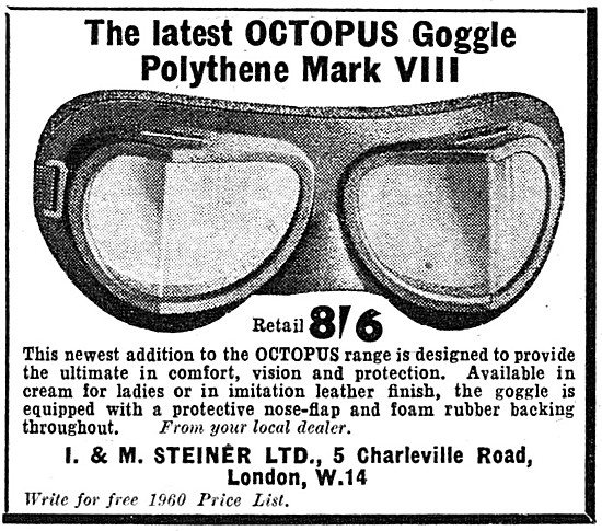 Octopus Polythene Mark VIII Goggles                              