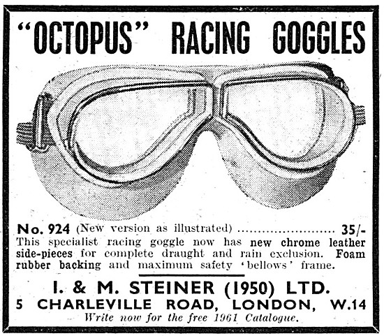 Steiner No 924 Octopus Racing Goggles                            