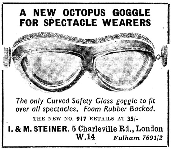 Octopus No 917 Goggles For Spectacle Wearers                     