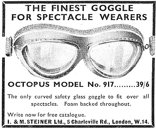 Steiner Octopus No. 917 Goggles For Spectacle Wearers            