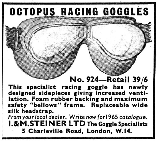 Octopus Racing Goggles No 924                                    