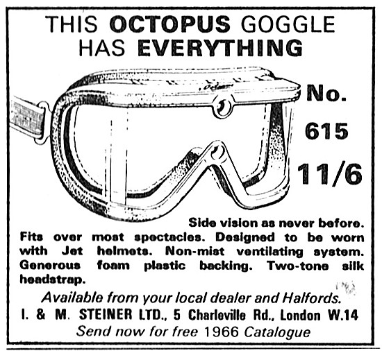 Octopus Racing Goggles No 165                                    