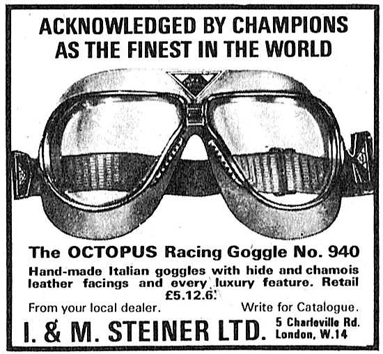 Steiner Octopus Racing Goggles                                   