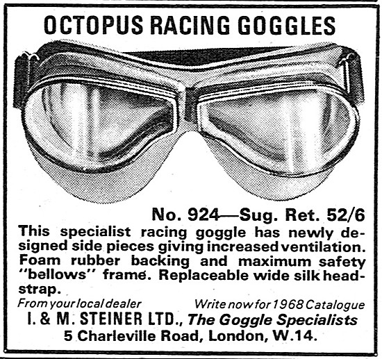 Steiner Octopus Racing Goggles - 924                             