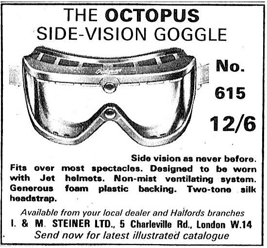 Steiner Octopus No 615 Side Vision Goggles                       
