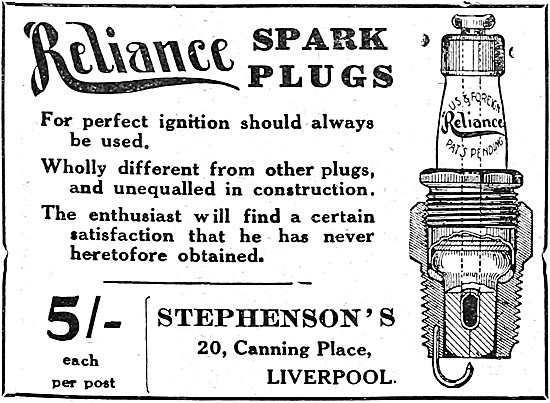 Reliance Spark Plugs                                             