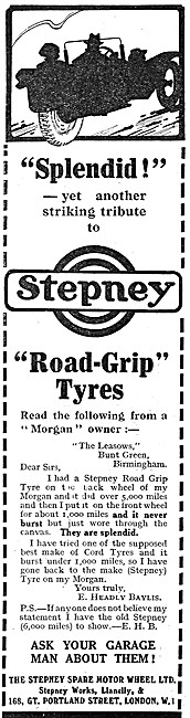 Stepney Motor Cycle Tyres                                        