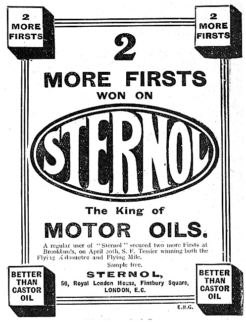 Sternol Motor Oil                                                