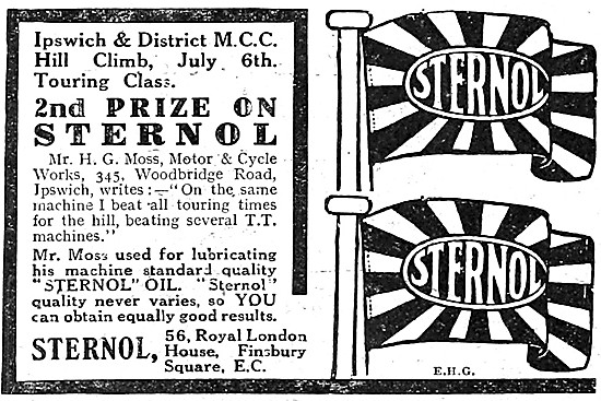 Sternol Motor Oil                                                