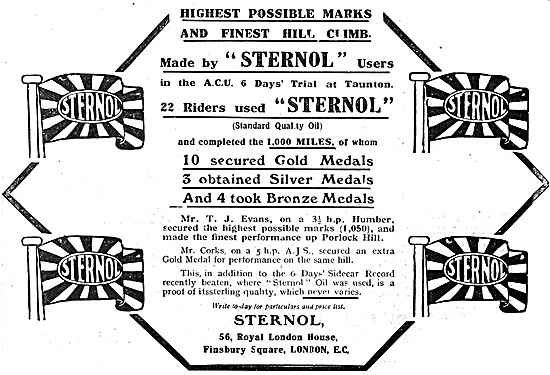 Sternol Oil                                                      
