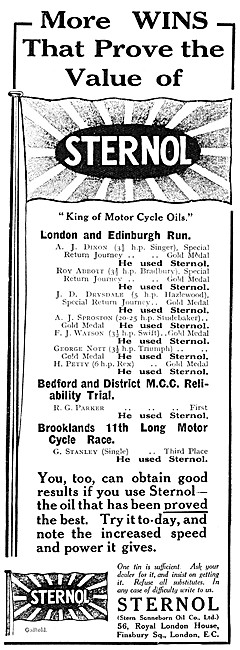 Sternol Motor Oil                                                