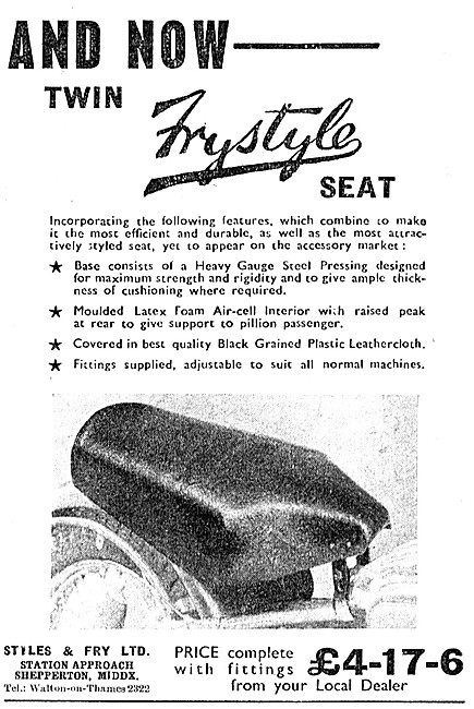 Frystyle Dualseats                                               