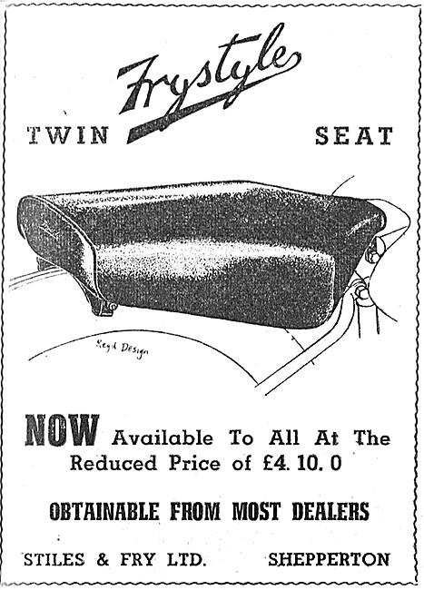 Frystyle Dual Seats - Frystyle Twin Seat                         