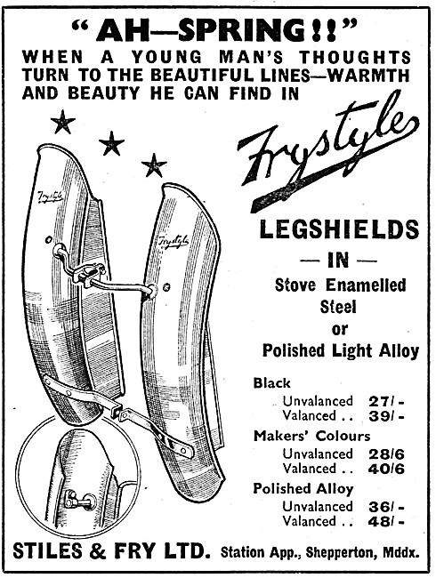 Frystyle Legshields                                              