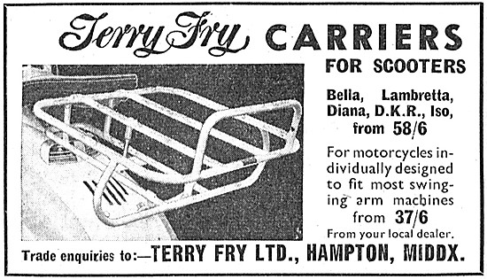 Terry Fry  Scooter Carriers - Frystyle                           