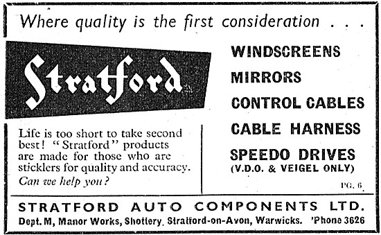 Stratford Motorcycle Accessories                                 