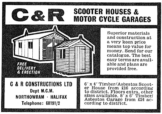 C & R Scooter & Motor Cycle Garages                              