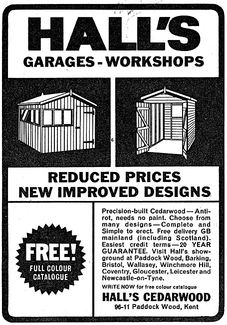 Halls Domestic Garages & Workshops                               