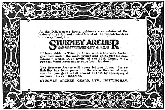 Sturmey-Archer Countershaft Gear - Sturmey-Archer Gearboxes      