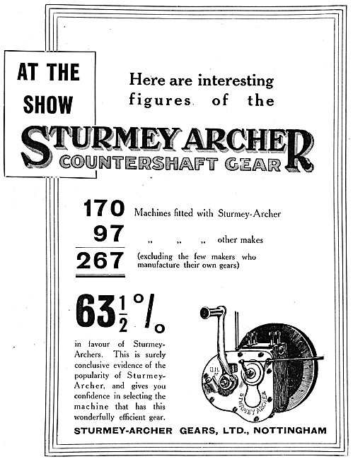 Sturmey-Archer Countershaft Gears - Sturmey-Archer Gearboxes     