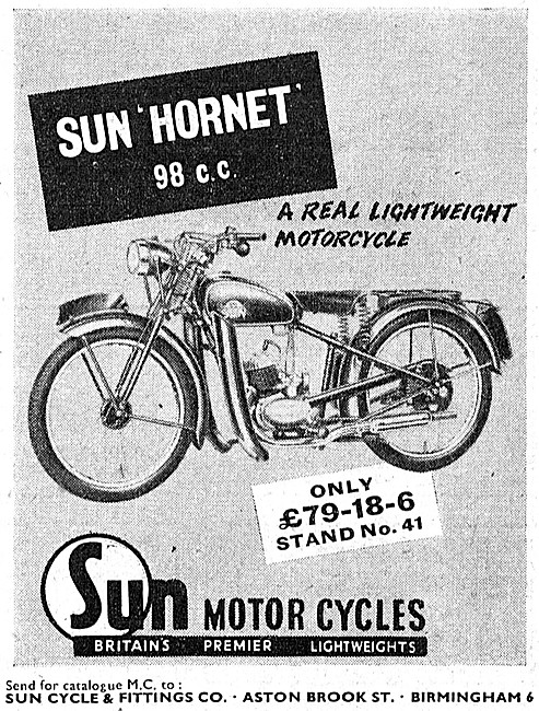 Sun Hornet 98 cc                                                 