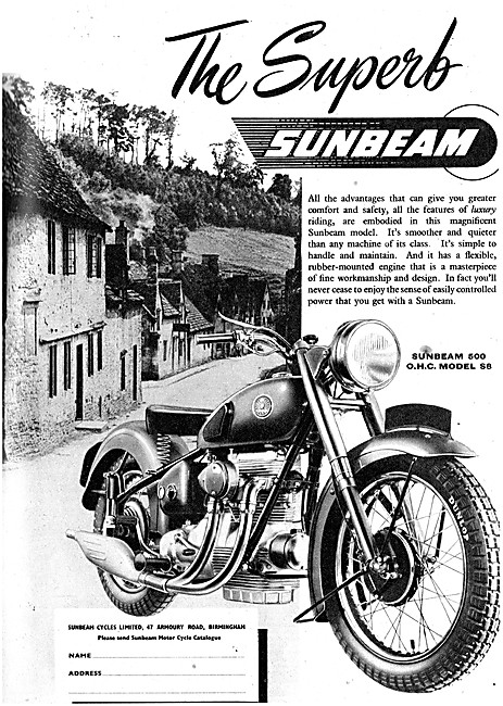 Sunbeam S8 500cc                                                 