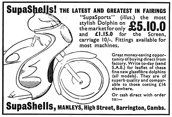 Butler Supa Shells Dolphin Fairing                               