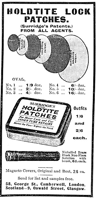 Surridges Holdtite Lock Patches                                  