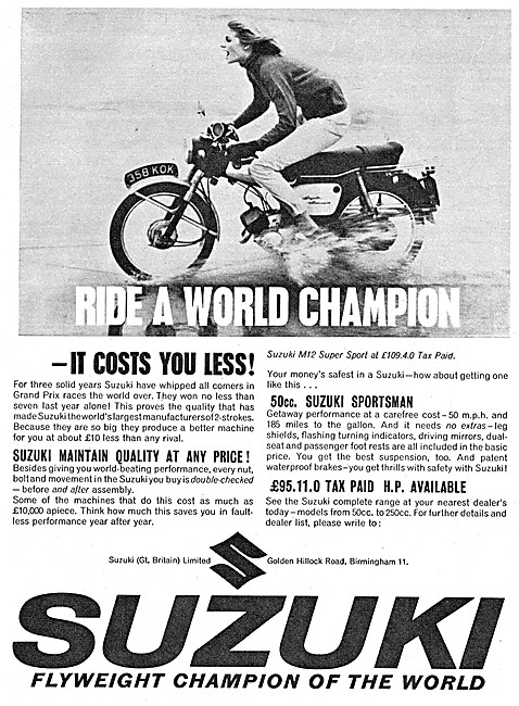 Suzuki Sportsman 50 cc                                           