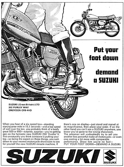 Suzuki Hustler 250 cc 1970                                       