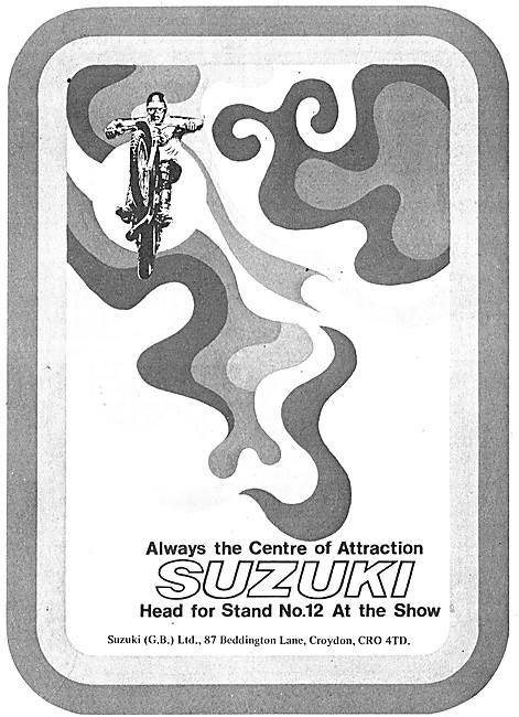 1972 Suzuki Motor Cycles                                         