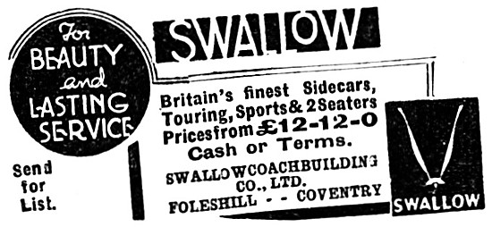 Swallow Sidecars                                                 