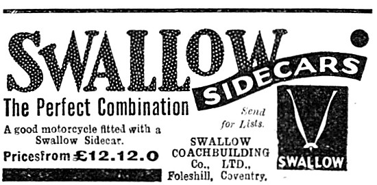 Swallow Sidecars                                                 