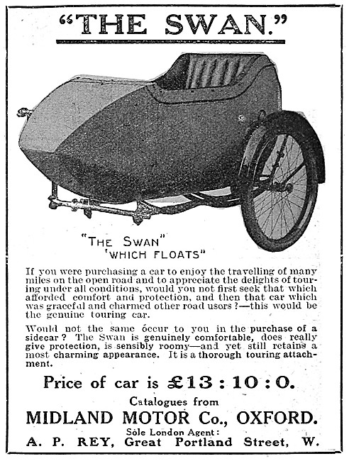 1913 Swan Sidecars                                               