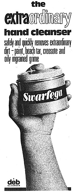 Swarfega Hand Cleanser 1970 Advert                               