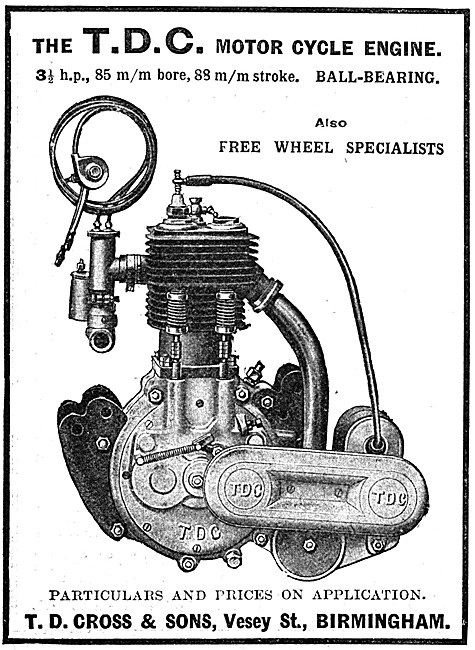 TDC Motor Cycle Engines - T.D.C.Engines                          