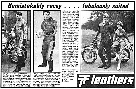 TT Leathers  Motor Cycle Suits                                   