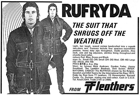 TT Leathers Rufryda Weatherproof Suit                            