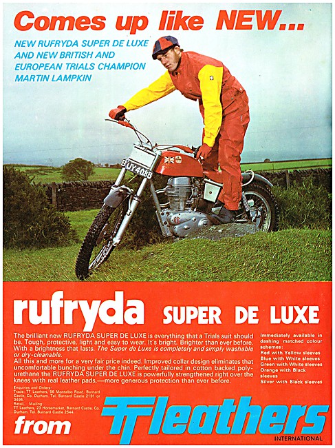 TT Leathers - TT Rufryda Motorcycle Leathers                     