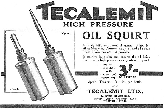 Tecalemit Grease Guns & Nipples                                  