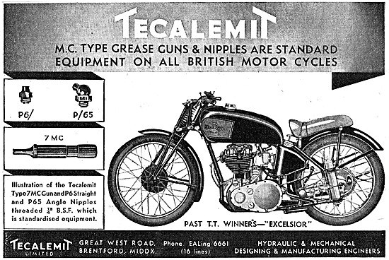 Tecalemit Grease Guns & Nipples - Tecalemit Lubrication Equipment