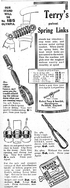 Terrys Springs & Presswork Accessories                           