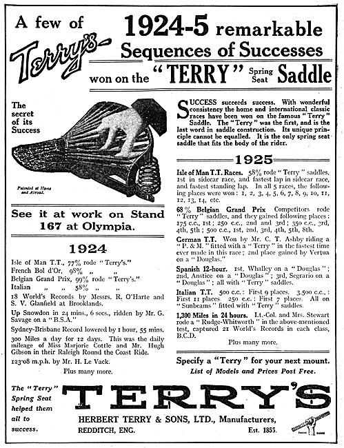 Terrys Spring Seat Saddle                                        