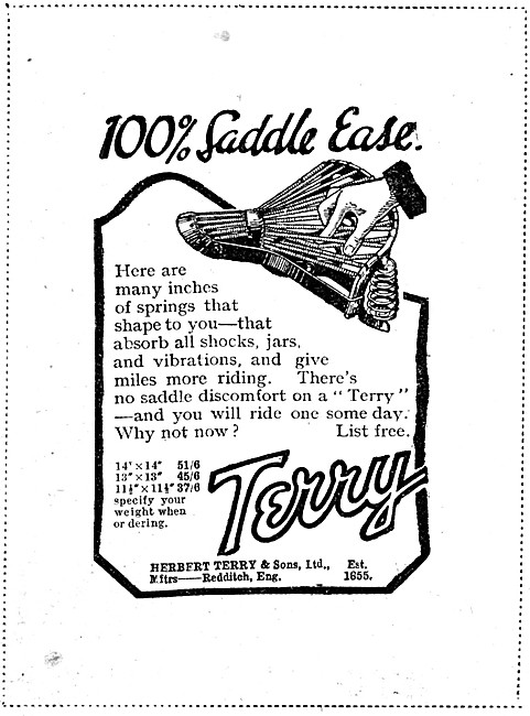 Terrys Saddles 1926 Pattern                                      