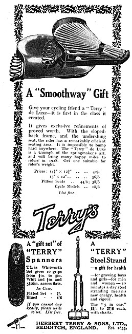 Terrys Motor Cycle Saddles - Terrys Saddles                      